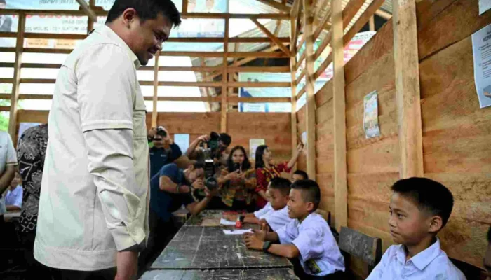 Dua Tahun Belajar di Bangunan Kayu, Siswa SMPN 4 Sitolu Ori Akhirnya Punya Gedung Permanen