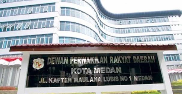 Gedung DPRD Kota Medan. (Foto/Ist).