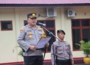 AKBP Faisal Rahmat Pimpin Sertijab Kasat Reskrim, Kapolsek dan Kasihumas Polres Langkat