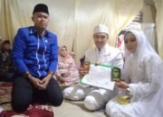 KUA Sidikalang Serahkan Adminduk Kedua Mempelai Usai Akad Nikah&nbsp;