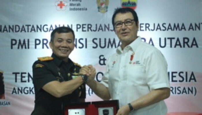 PMI Sumut dan Kodam I/BB Perkuat Sinergitas