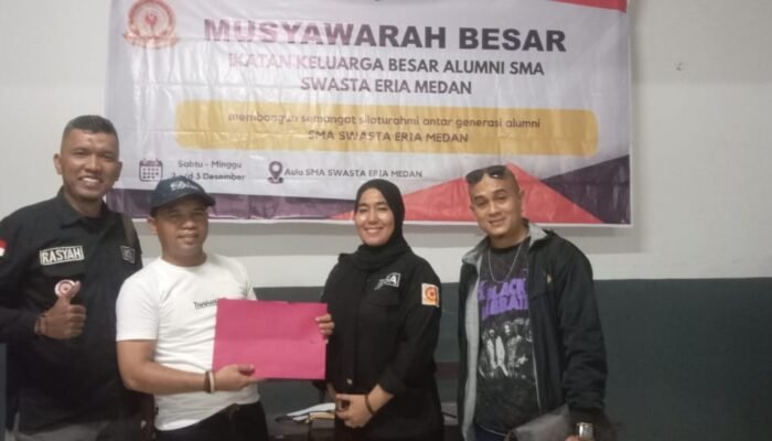 Yuna Zuardi Tanjung Ketua Umum Ikba SMA Eria Periode 2024-2027