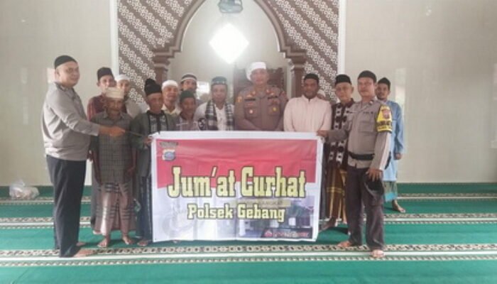 Polsek Gebang dengar Langsung Keluhan Warga