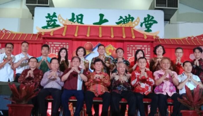 Ketua Permabudhi Sumut Hadiri Acara Imlek di Binjai