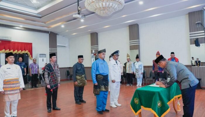 Sekdako Medan Lantik 7 Pejabat Manajerial, Ini Daftarnya
