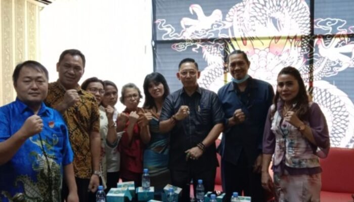 Wong Wakili Pimpinan DPRD Medan Terima Audensi Panitia Perayaan Paskah Sumut