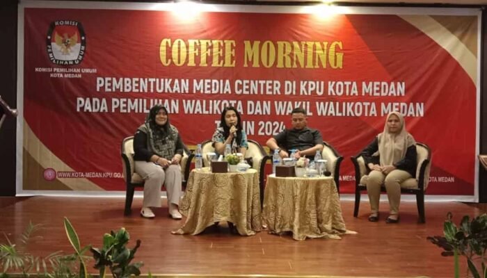 Gandeng 120 Media , KPU Medan akan Sukseskan Pilkada 2024
