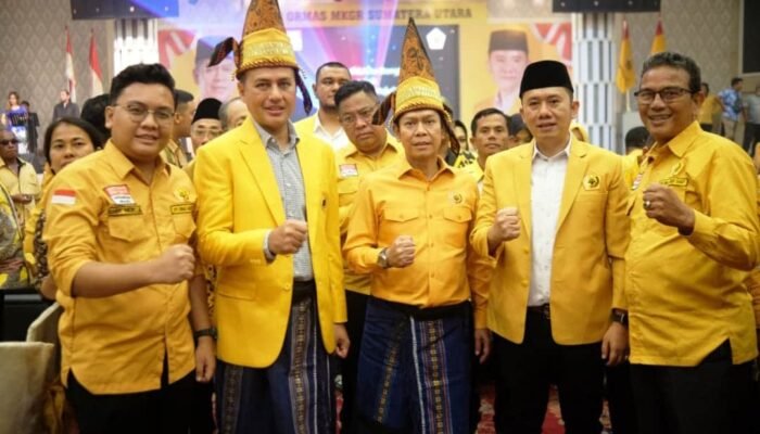 Ketua MKGR Deli Serdang Gandhy Panigoro Dukung Penuh Darma Putra Rangkuti Pimpin DPD Ormas MKGR Sumut 2021-2026
