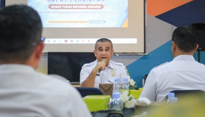 Pemko Medan dan Kantor Pertanahan Optimalkan Gugus Tugas Reforma Agraria 