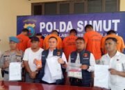 Polres Labusel Gelar Press Release Kasus Curas yang Viral di Medsos