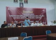 KPU Dairi Sosialisasikan Tahapan Pemilihan Kepala Daerah