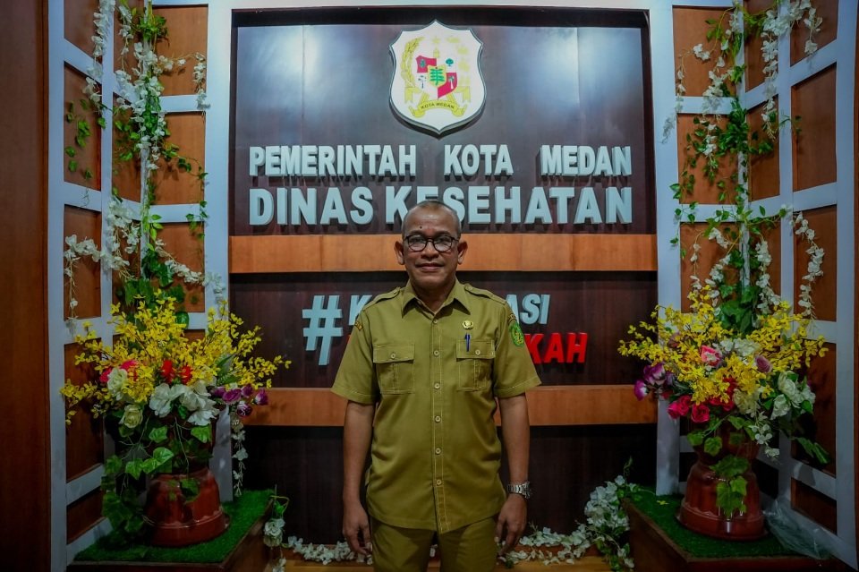 Kepala Bidang Pelayanan Kesehatan Dinas Kesehatan Medan, dr. Surya Syahputra Pulungan, M. Kes. (seputaranindonesia.com/Istimewa)