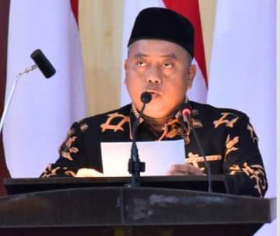 Ketua F-PKS, Syaiful Ramadhan dalam rapat paripurna di gedung dewan, Senin (15/7/24).(ist)