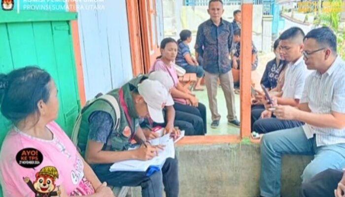 KPU Sumut Monitoring Progres Pemutakhiran Data Pemilih
