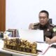 Kasi B (Sosial, Budaya, dan Kemasyarakatan) pada Asisten Intelijen Kejati Sumut Efan Apturedi, SH, MH saat memberikan Penerangan Hukum Jaksa Garda Desa (Penjaga Desa) secara daring kepada 12 kepala desa dan perangkat desa di Kecamatan Gunung Meriah, Kabupaten Deli Serdang, Sumatera Utara, pada Selasa (9/7/2024). (seputaranindonesia.com/Istimewa)