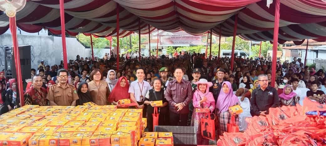 Suasana Sosper Anggota DPRD Medan, Wong Chun Sen tentang kesehatan, Senin (26/8/2024). (seputaranindonesia.com/ist).