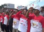 Ratusan Warga Denai Rayakan HUT RI ke-79 Gelar Upacara Bendera