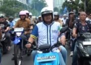 Bobby-Surya Bersejarah: Daftar ke KPU Sumut dengan Bersepeda Motor Listrik, Ditemani Istri dalam Langkah Berani