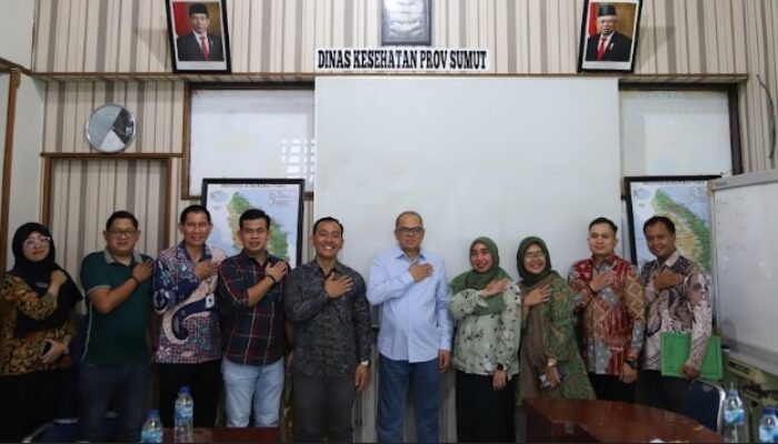 KPU Sumut dan Dinkes Bahas Persiapan Pemeriksaan Kesehatan Cagub dan Cawagubsu