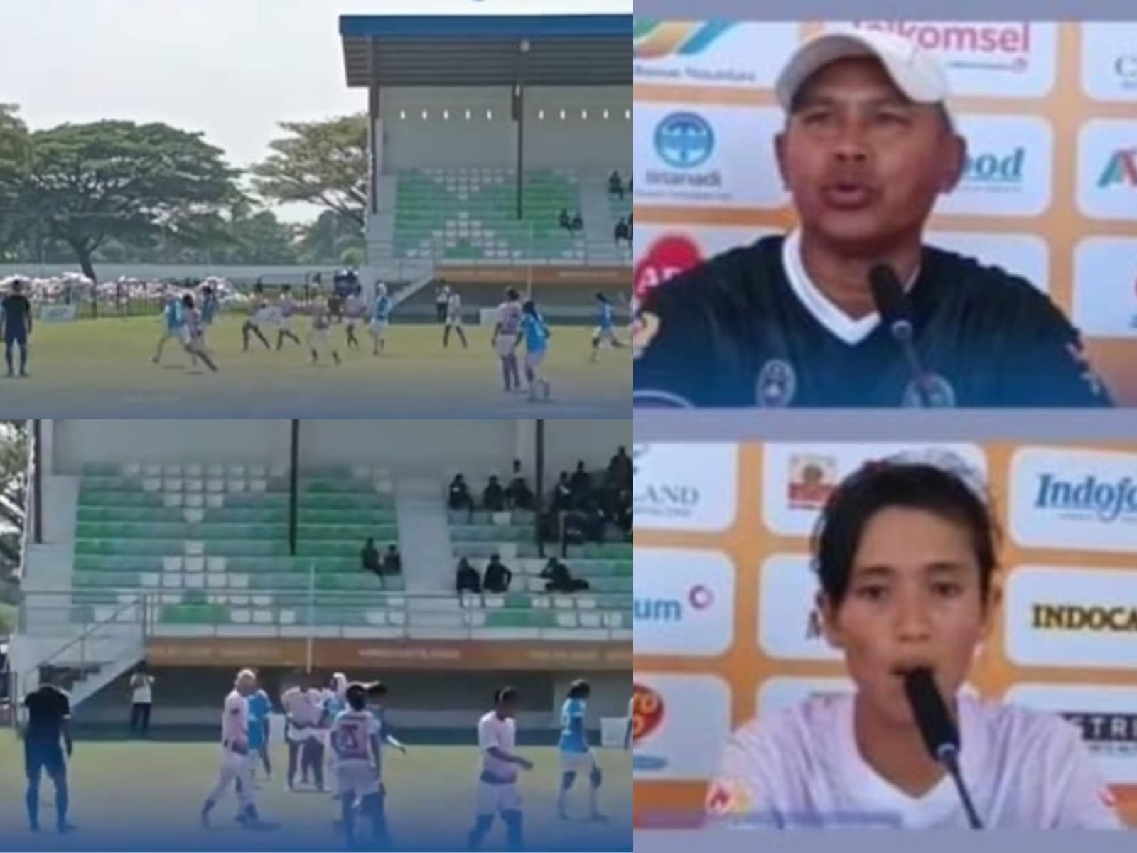 Pertandingan awal sepakbola putri Pekan Olahraga Nasional (PON) XXI Aceh-Sumut 2024, Pelatih tim sepakbola putri Sumut, Abdul Rahman Marasabessy mengakui keunggulan tim Jawa Barat pada pertandingan di Stadion Mini Disporasu, pada Kamis (5/9/2024). (seputaranindonesia.com/Istimewa)