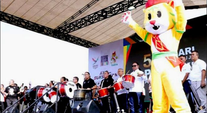 Opening Ceremony PON XXI/2024 di Sumut, Tawarkan Hadiah Mobil dan Motor Bagi Penonton. (seputaranindonesia.com/Istimewa)