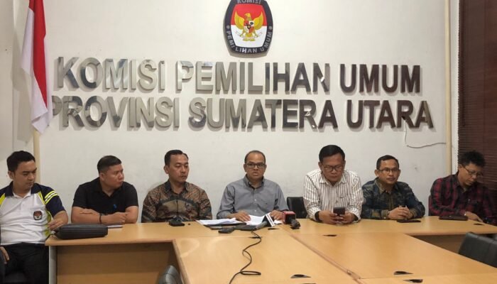 KPU Sumut Tetapkan Dua Paslon Gubernur dan Wakil Gubernur untuk Pilgubsu 2024