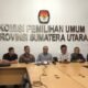 Komisi Pemilihan Umum (KPU) Sumatera Utara (Sumut) resmi menetapkan dua pasangan calon (Paslon) Gubernur dan Wakil Gubernur untuk Pemilihan Kepala Daerah (Pilkada) Sumut 2024, yang akan digelar pada 27 November 2024. (seputaranindonesia.com/Istimewa)