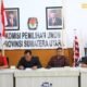 Komisi Pemilihan Umum (KPU) Provinsi Sumatera Utara menggelar acara penyampaian hasil penelitian persyaratan administrasi bagi calon Gubernur dan Wakil Gubernur Sumatera Utara pada Kamis, 5 September 2024. Acara ini berlangsung di Aula Kantor KPU Provinsi Sumatera Utara dan dihadiri oleh berbagai pihak terkait. (seputaranindonesia.com/IG KPU Sumut)