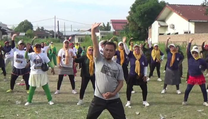 Peserta Senam ‘Sehat’ Pasti Bobby Melonjak, Kegiatan Dipindah ke Lokasi Baru di Jalan Jermal VII