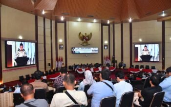 Suasana Rapat Paripurna Rancangan Anggaran Pendapatan dan Belanja Daerah (RAPBD) Kota Medan Tahun Anggaran (TA) 2025 yang digelar di Ruang Paripurna Gedung DPRD Kota Medan, Jalan Kapten Maulana Lubis No 1, Medan pada Rabu (10/9/2024). (seputaran Indonesia.com/Foto: red)