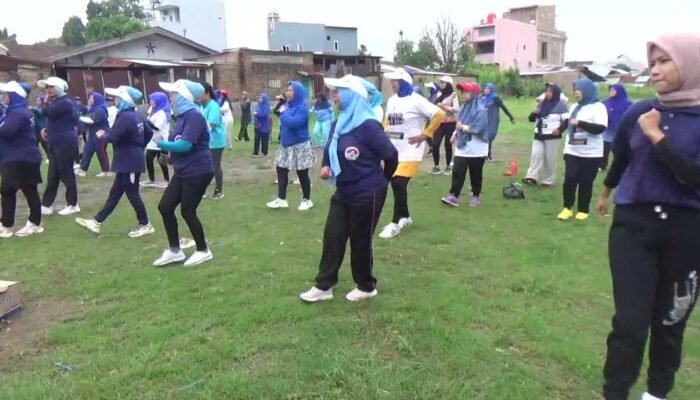 Ratusan Warga Medan Denai Antusias Ikuti Senam Sehat Bersama Relawan Pasti Bobby: Bentuk Dukungan untuk Bobby-Surya