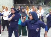 Energi Pagi di Medan Denai: Senam Sehat Rutin Relawan Pasti Bobby Semangatkan Warga