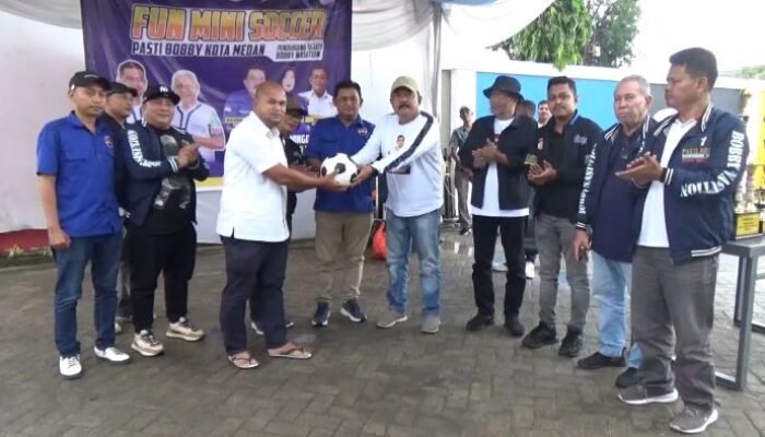 Erwan Rozadi Nasution Buka Turnamen Mini Soccer Pasti Bobby, Tekankan Sportifitas dan Solidaritas