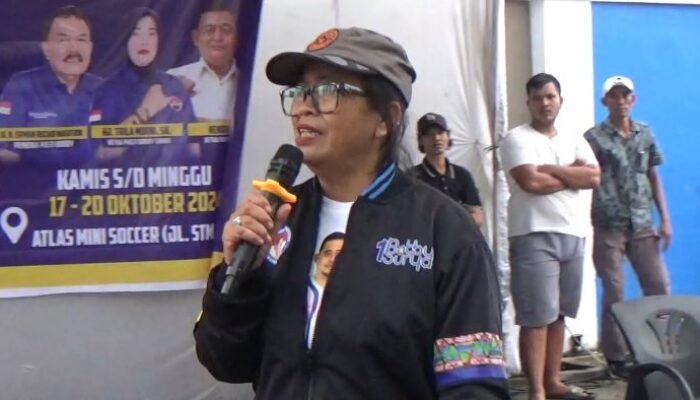 Hj. Trila Murni: Pesan Damai dan Ketertiban di Turnamen FUN Mini Soccer Pasti Bobby Medan