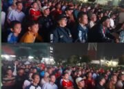 Meriahnya Nobar Timnas Indonesia di Deli Serdang, 2000 Penonton Bersorak, Cawagubsu Surya Turut Hadir!