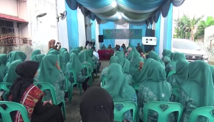 Hujan Tak Halangi Semangat TP-PKK Denai, Acara PKK KB Kesehatan 2024 Berlangsung Meriah