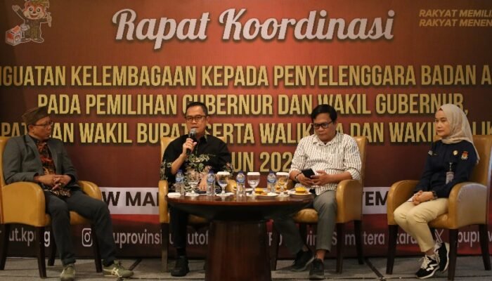 KPU Sumut Gelar Rakor Penguatan Kelembagaan: Mantapkan Kesiapan Penyelenggara Pemilu 2024
