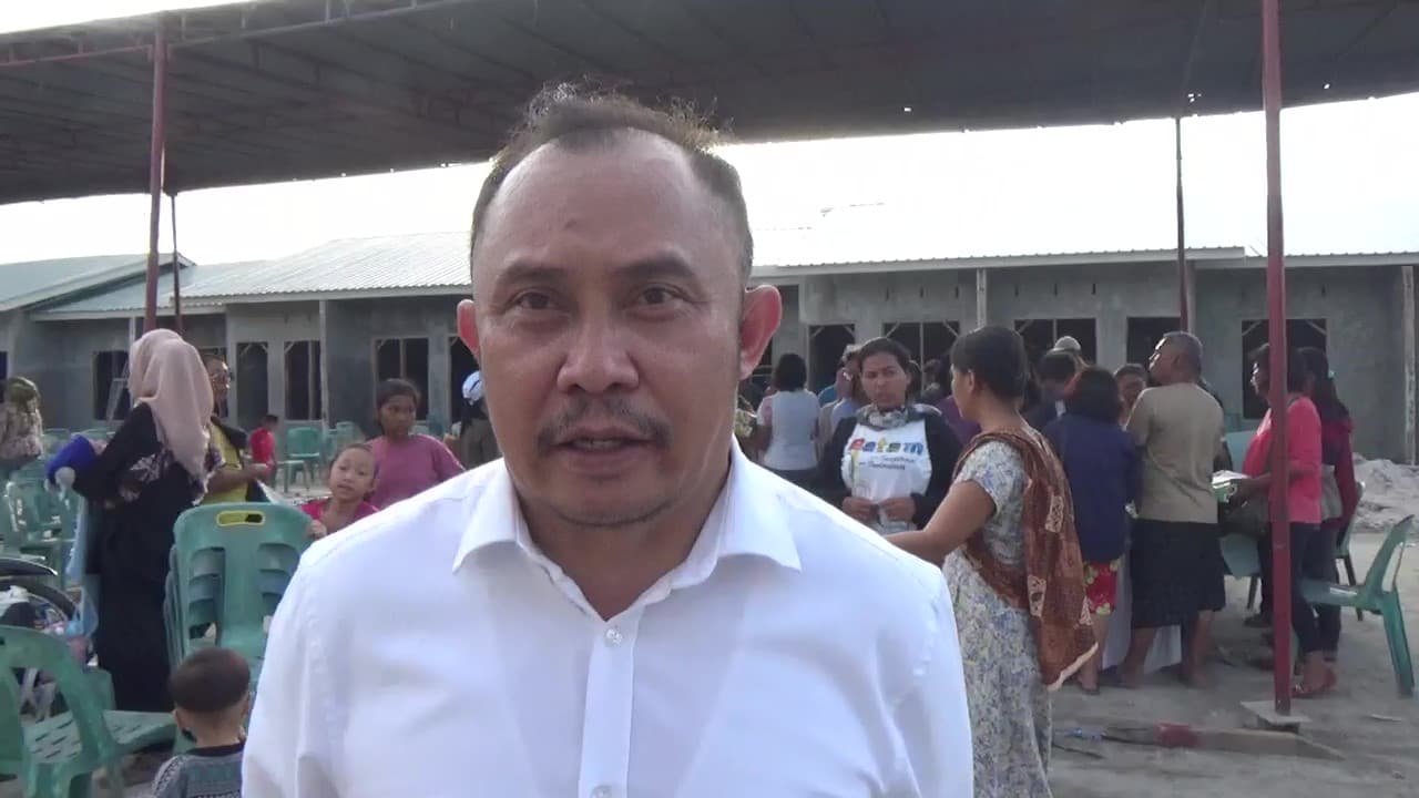 Irwansyah Putra yang mewakili Pihak Pengembang Lahan saat wawancara di Deli Serdang, Kamis (14/11/2024). (seputaranindonesia.com/Foto: Aris).