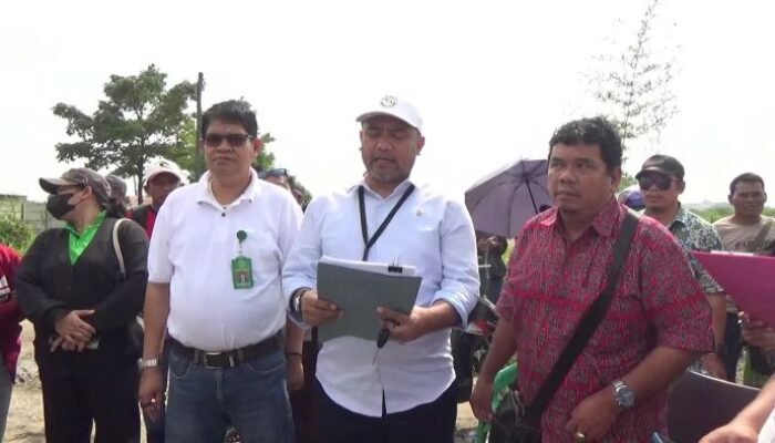 Pengadilan Negeri Lubuk Pakam Gelar Sidang Lapangan Sengketa Tanah, Antar Kuasa Hukum Penggugat dan Tergugat Beda Versi, Kuasa Hukum Mangara Manurung: Status Kepemilikan Sudah Inkrah