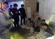 Patroli Sat Brimob Polda Sumut Amankan Pemuda Diduga Tawuran, Temukan Senjata Tajam dan Bom Molotov