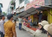 Menyalahi Aturan, Sejumlah Ruko Tempat Usaha di Kecamatan Medan Petisah Ditertibkan