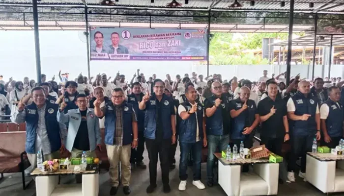 Berirama Deklarasikan Dukungan untuk Rico-Zaki, Janji 50 Ribu Lapangan Kerja dan Pendidikan Terbaik