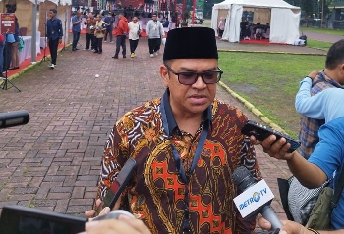 Ketua KPU Sumatera Utara, Agus Arifin. (seputaranindonesia.com/Ismail)