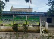 Dinding Berlumut dan Rumput Menggantung, Kantor Desa Tanjung Buluh Jadi Sorotan Warga
