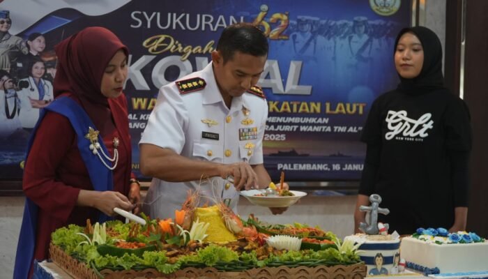 Lanal Palembang Rayakan HUT Kowal ke-62, Ini Pesan Penting Ketua Jalasenastri