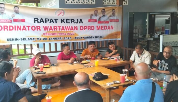 Raker Wartawan DPRD Medan 2025-2027: Sepakati Program Kerja dan Tantangan Profesi
