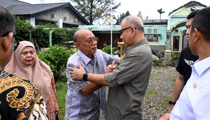 ASN Pemprov Sumut Bersatu Bantu Mantan Kadis Perikanan Pasca Kebakaran Hebat
