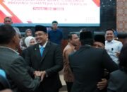 Paripurna Pengumuman Penetapan Gubsu-Wagubsu Terpilih, Bobby Nasution: Insya Allah Amanah 
