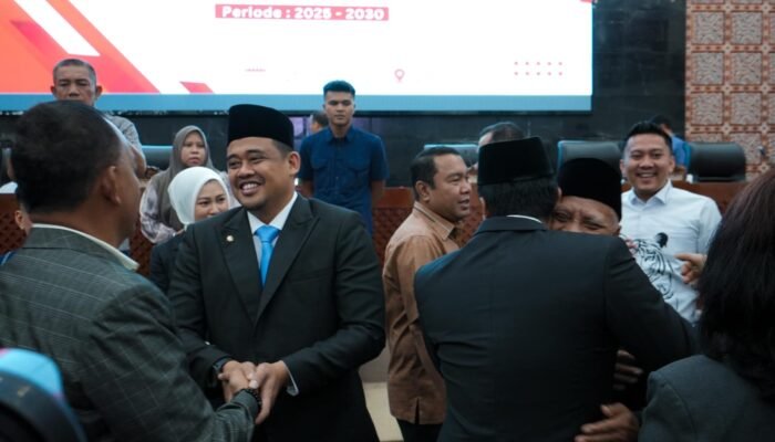 Paripurna Pengumuman Penetapan Gubsu-Wagubsu Terpilih, Bobby Nasution: Insya Allah Amanah 