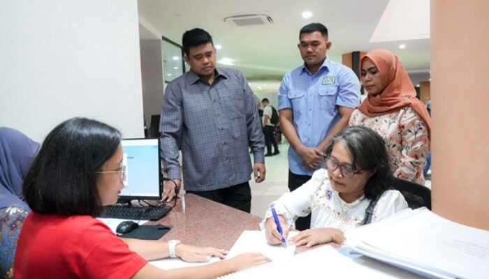 Tinjau Persiapan Pelayanan Pembuatan PBG, Bobby Nasution Tekankan Kemudahan dan Kecepatan